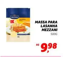 Supermercado Cubatao Massa para lasanha mezzani oferta