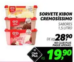 Supermercado Cubatao Sorvete kibon cremosíssimo oferta