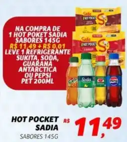 Supermercado Cubatao Hot pocket sadia sabores oferta
