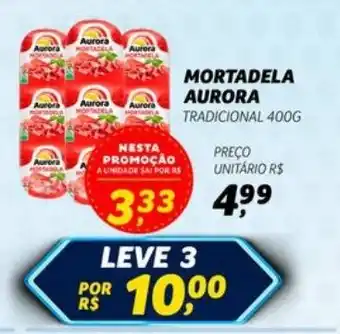 Supermercado Cubatao Mortadela aurora tradicional oferta