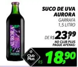 Supermercado Cubatao Suco de uva aurora garrafa oferta