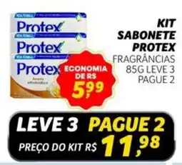 Supermercado Cubatao Kit sabonete protex fragrâncias oferta
