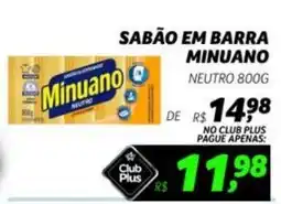 Supermercado Cubatao Sabão em barra minuano neutro oferta