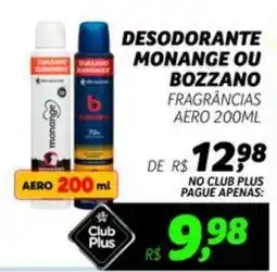 Supermercado Cubatao Desodorante monange ou bozzano fragrâncias oferta
