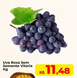 Rebouças Supermercados Uva Roxa Sem Semente Vitoria oferta
