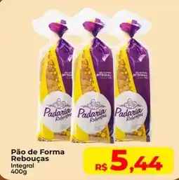 Rebouças Supermercados Pão de Forma Rebouças Integral oferta