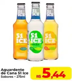 Rebouças Supermercados Aguardente de Cana 51 Ice Sabores oferta