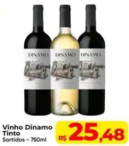 Rebouças Supermercados Vinho Dinamo Tinto Sortidos oferta