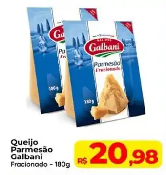 Rebouças Supermercados Queijo Parmesão Galbani Fracionado oferta