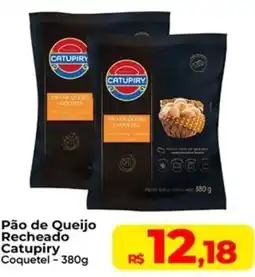 Rebouças Supermercados Pão de Queijo Recheado Catupiry Coquetel oferta