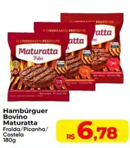 Rebouças Supermercados Hambúrguer Bovino Maturatta oferta