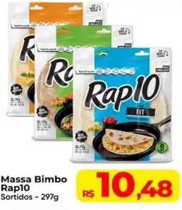 Rebouças Supermercados Massa Bimbo Rap10 Sortidos oferta