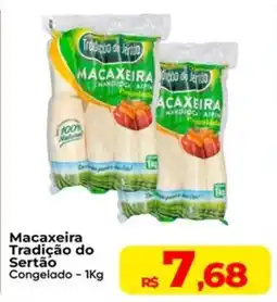 Rebouças Supermercados Macaxeira Tradição do Sertão Congelado oferta