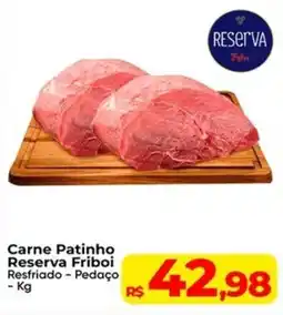Rebouças Supermercados Carne Patinho Reserva Friboi oferta