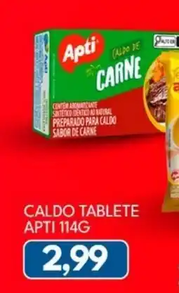 Rancho Bom Supermercados Caldo tablete apti oferta
