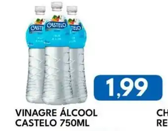 Rancho Bom Supermercados Vinagre álcool castelo oferta