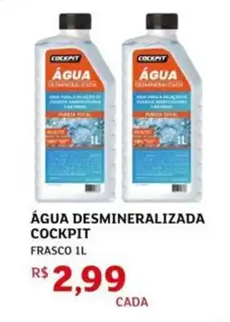 Assaí Atacadista Água desmineralizada cockpit frasco oferta