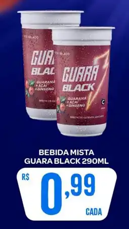 Atacadão Dia a Dia Bebida mista guara black oferta