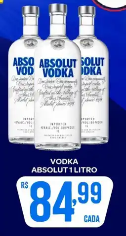 Atacadão Dia a Dia Vodka absolut oferta
