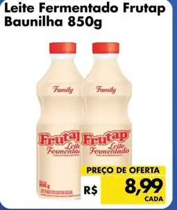 Super Barão Leite Fermentado Frutap Baunilha oferta
