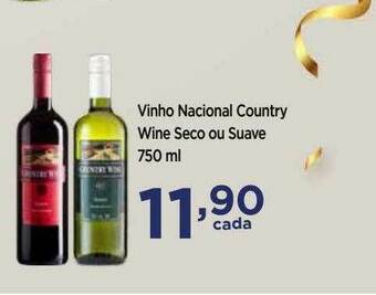 Apoio Mineiro Vinho Nacional Country Wine Seco Ou Suave oferta