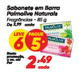 Dia Sabonete em Barra Palmolive Naturals Fragrâncias oferta