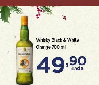 Apoio Mineiro Whisky Black & White Orange oferta