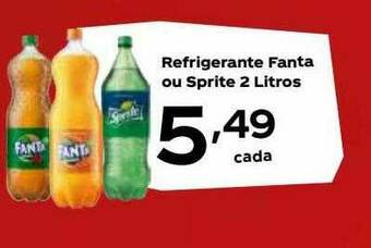 Apoio Mineiro Refrigerante Fanta Ou Sprite oferta