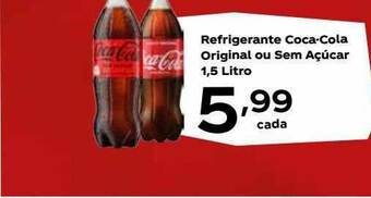 Apoio Mineiro Refrigerante Coca-cola Original Ou Sem Açucar oferta