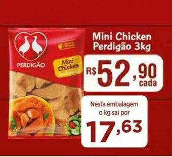 Apoio Mineiro Mini Chicken Perdigão oferta