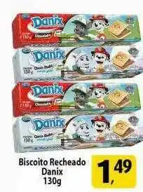 Coelho Diniz Biscoito Recheado Danix oferta