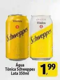 Coelho Diniz Agua Tônica Schweppes oferta