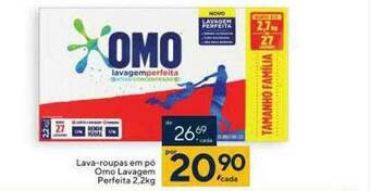 Coop Lava-roupas Em Pó Omo Lavagem Perfeita oferta