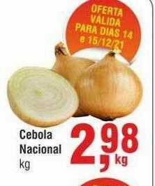 Higa Atacado Cebola Nacional oferta