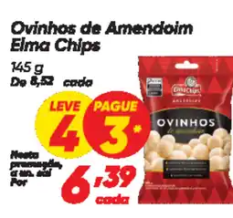 Dia Ovinhos de Amendoim Elma Chips oferta