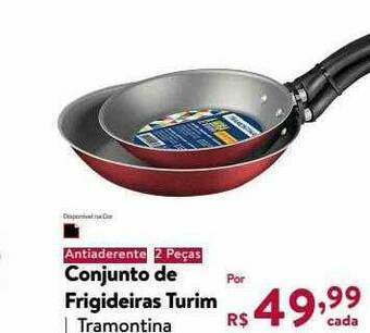 Le Biscuit Conjunto De Frigideiras Turim Tramontina oferta