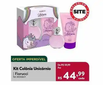Le Biscuit Kit Colônia Unicórnio Fiorucci oferta