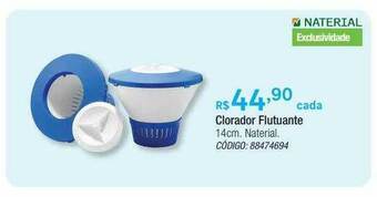 Clorador Flutuante 14cm Naterial
