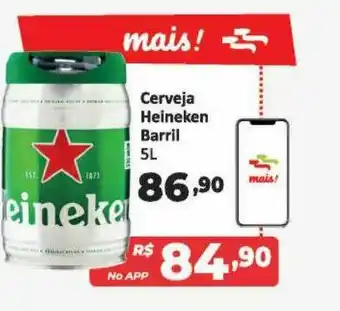 Peruzzo Cerveja Heineken Barril oferta