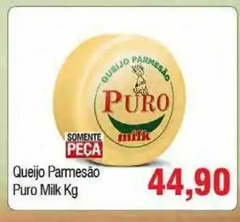 Spani Atacadista Queijo Parmesão Puro Milk Kg oferta