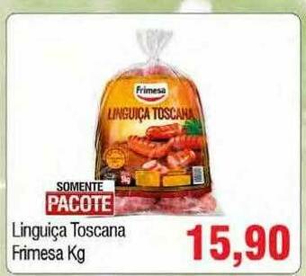 Spani Atacadista Linguiça Toscana Frimesa Kg oferta