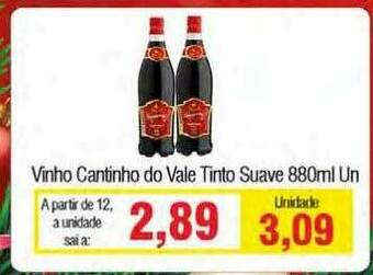 Vinho Cantinho Do Vale Tinto Suave