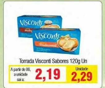Spani Atacadista Torrada Visconti Sabores oferta