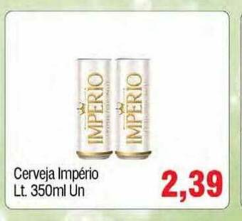 Spani Atacadista Cerveja Império oferta