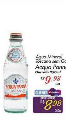 Muffato Agua Mineral Toscana Sem Gas Acqua Panna oferta