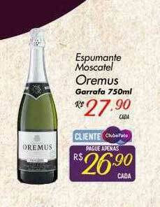 Muffato Espumante Moscatel Oremus oferta
