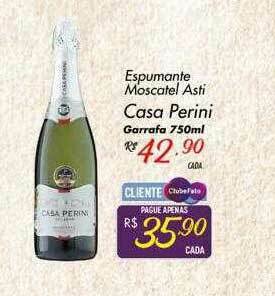 Espumante Moscatel Asti Casa Perini