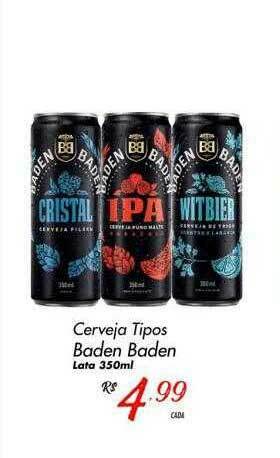 Muffato Cerveja Tipos Baden Baden oferta