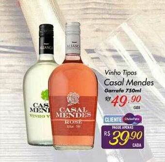 Muffato Vinho Tipos Casal Mendes oferta