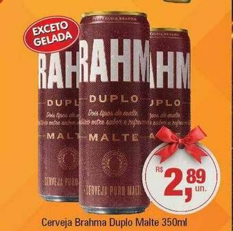 Cerveja Brahma Duplo Malte
